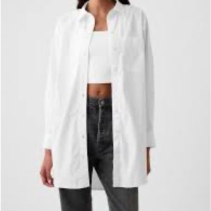 Organic Cotton Weekend Tunic Shirt size Petite L